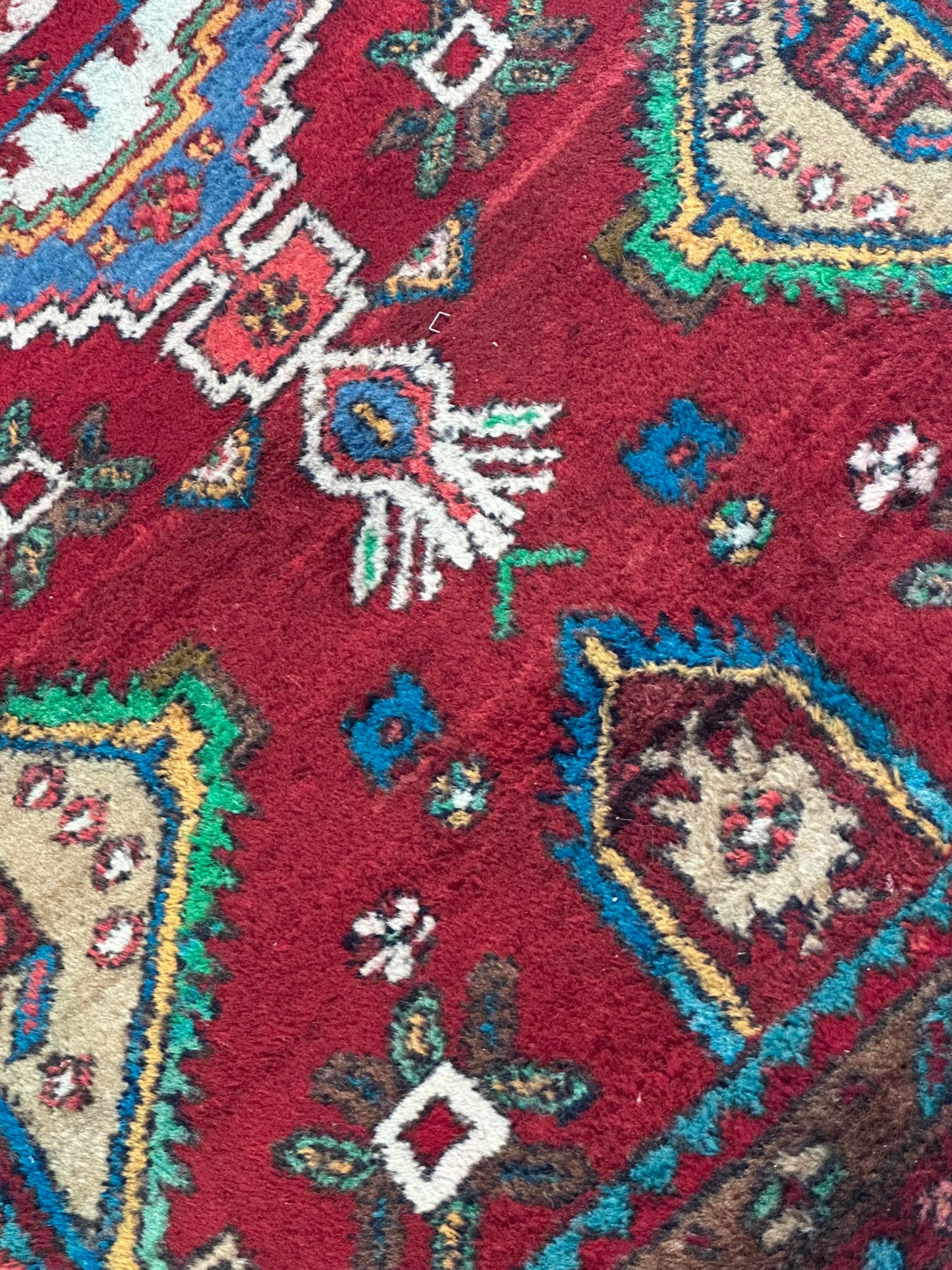 Orientteppich handgeknüpft Hamadan 193x100 cm