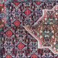 Orientteppich handgeknüpft Senneh Bidjar Wolle 100x72 cm
