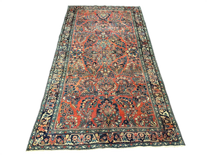 Orientteppich handgeknüpft ANTIK  Sarough 295x155 cm