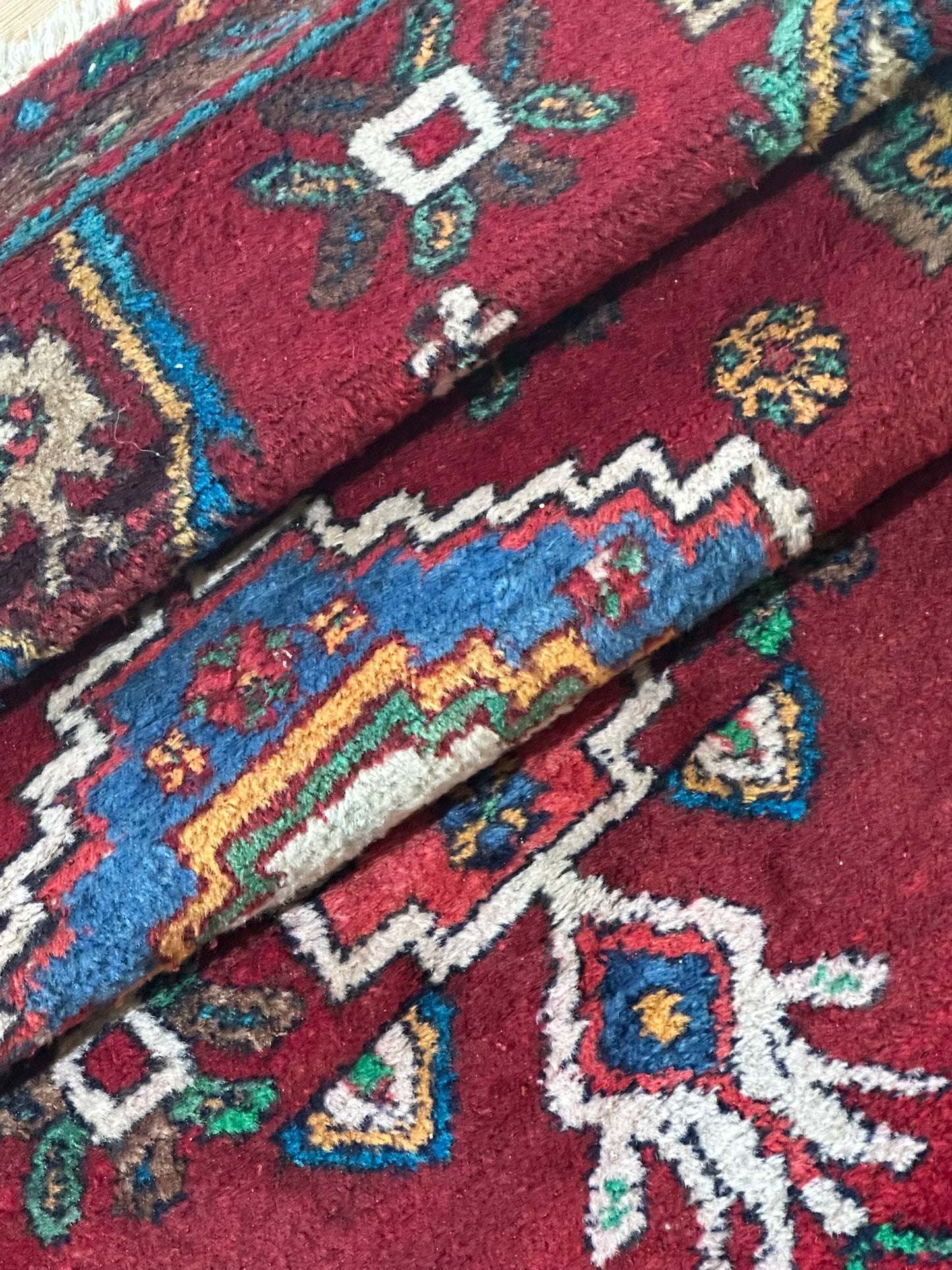 Orientteppich handgeknüpft Hamadan 193x100 cm