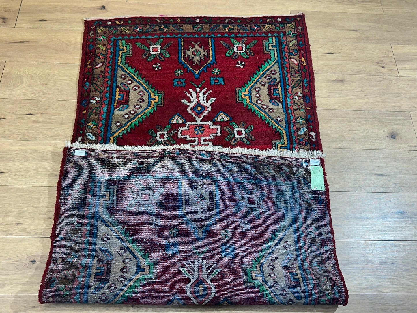Orientteppich handgeknüpft Hamadan 193x100 cm