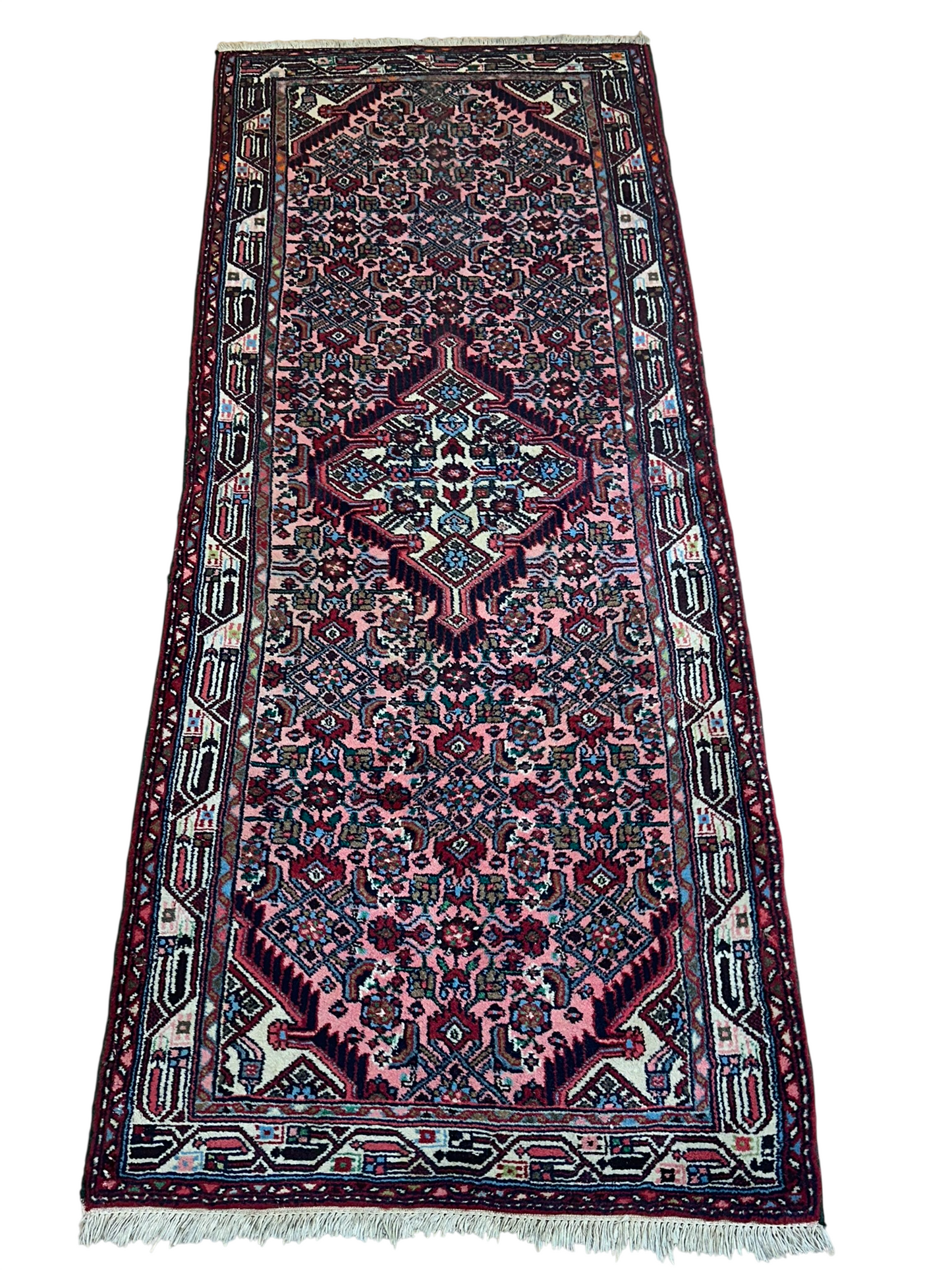 Orientteppich handgeknüpft Bidjar Zanjan 192x80 cm