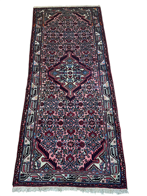 Orientteppich handgeknüpft Bidjar Zanjan 192x80 cm