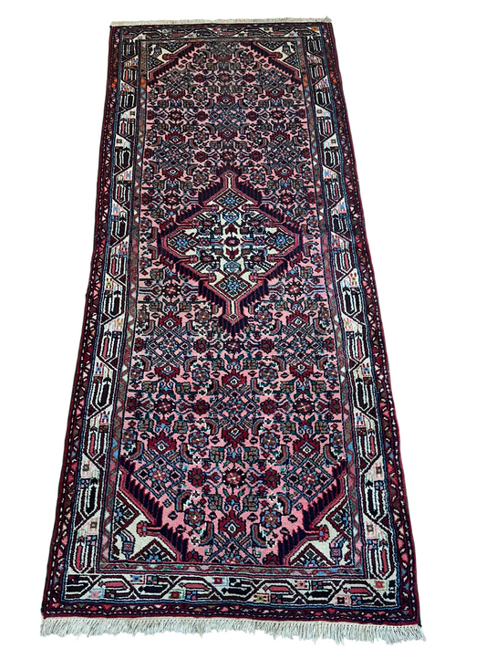 Orientteppich handgeknüpft Bidjar Zanjan 192x80 cm