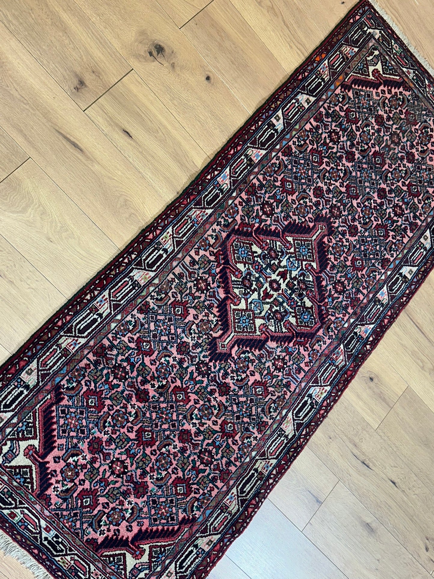 Orientteppich handgeknüpft Bidjar Zanjan 192x80 cm