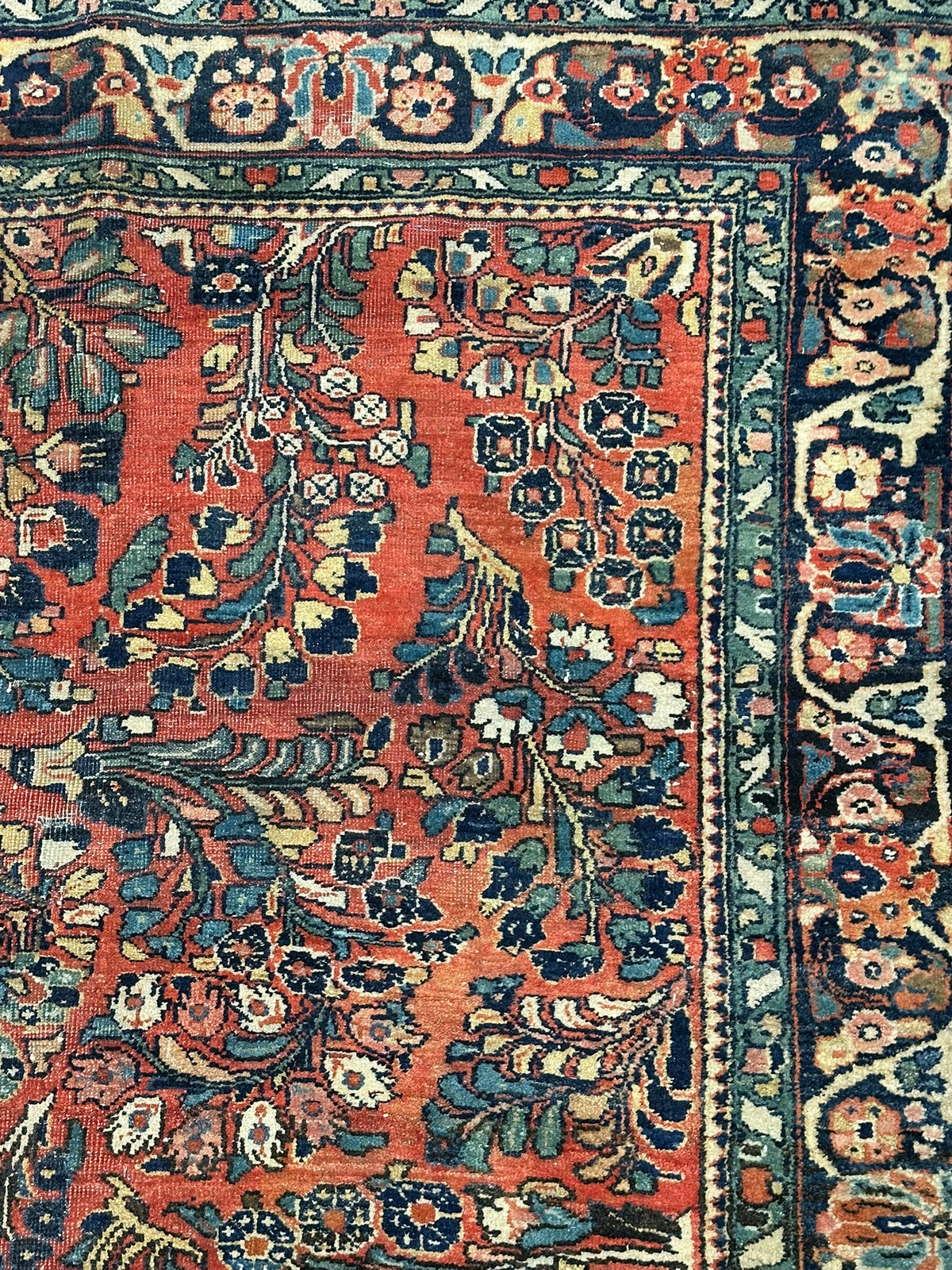 Orientteppich handgeknüpft ANTIK  Sarough 295x155 cm