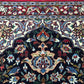 Orientteppich handgeknüpft Isfahan Kork mit Seide 100x70 cm