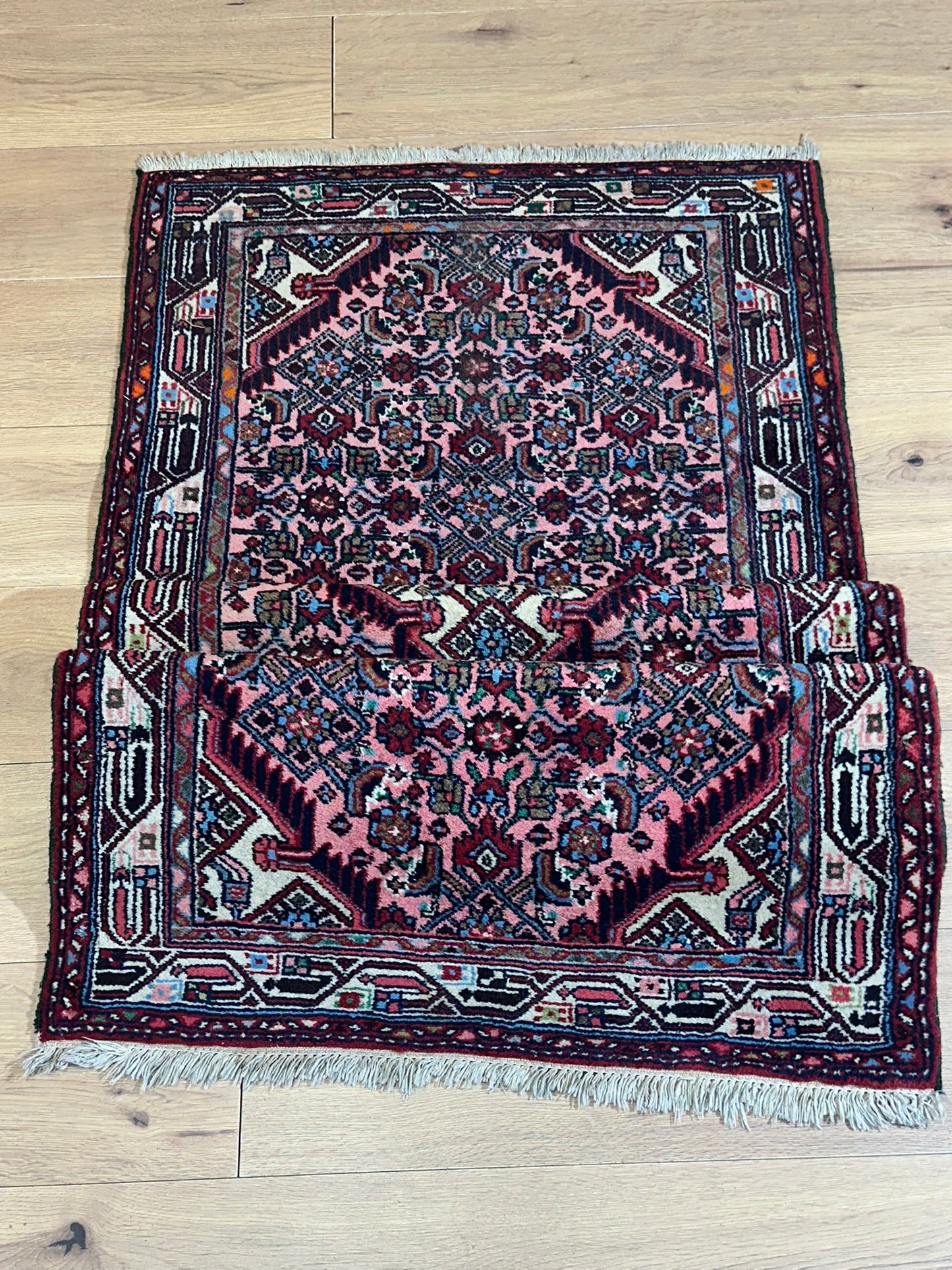 Orientteppich handgeknüpft Bidjar Zanjan 192x80 cm