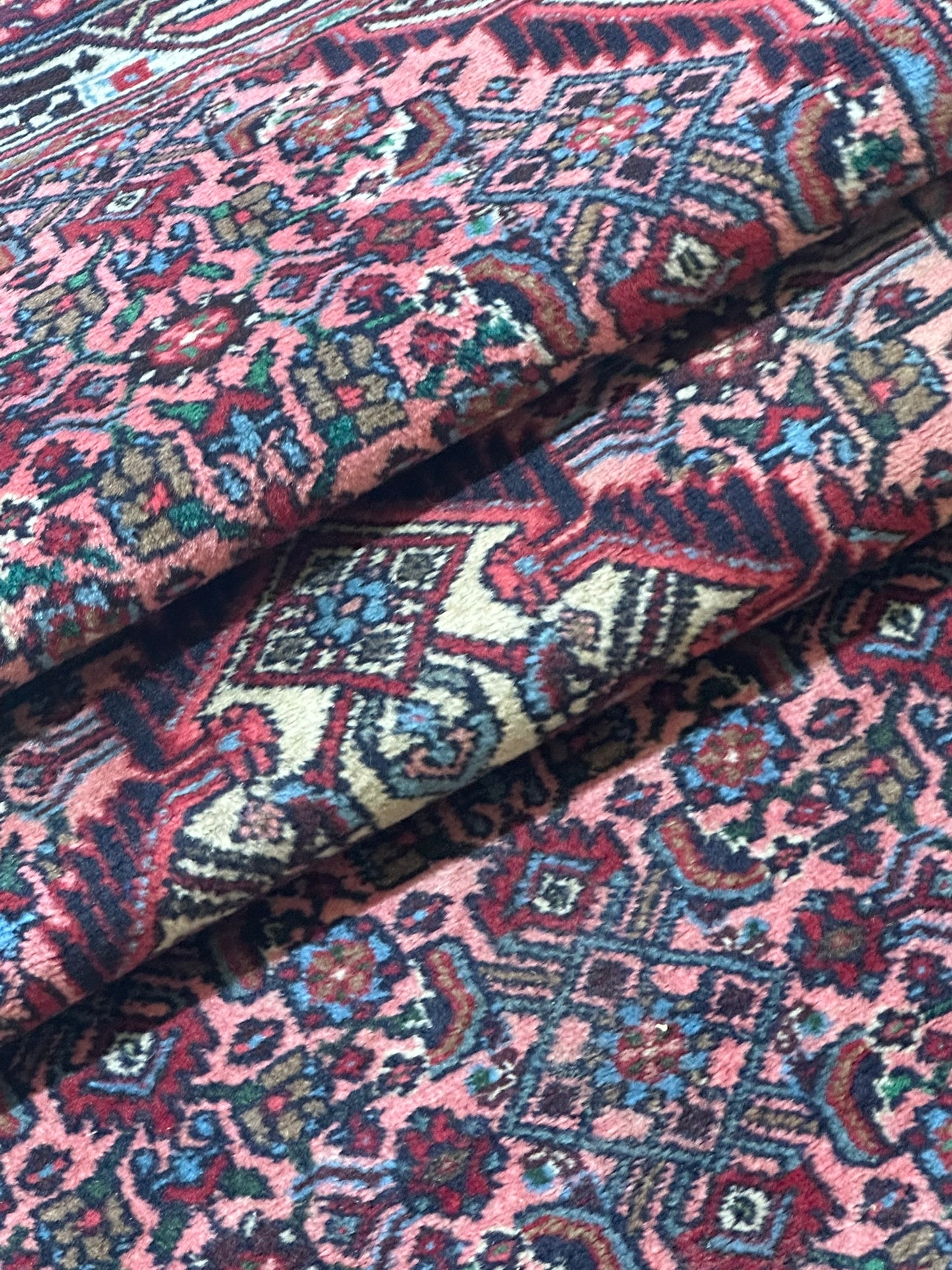 Orientteppich handgeknüpft Bidjar Zanjan 192x80 cm