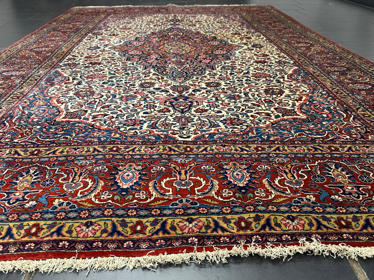 Orientteppich handgeknüpft Keschan 315x210 cm