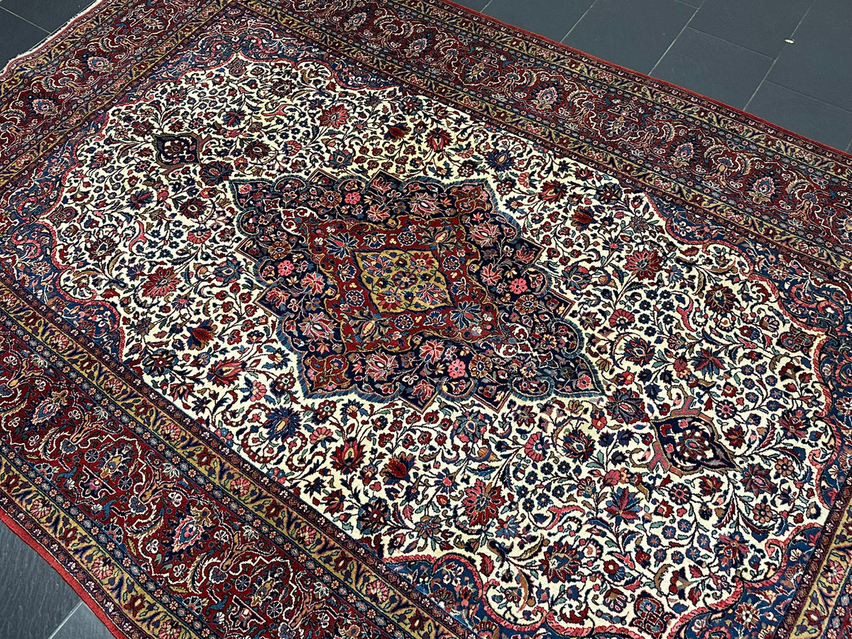 Orientteppich handgeknüpft Keschan 315x210 cm