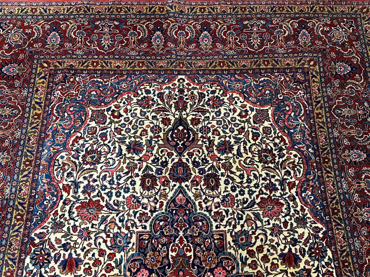 Orientteppich handgeknüpft Keschan 315x210 cm