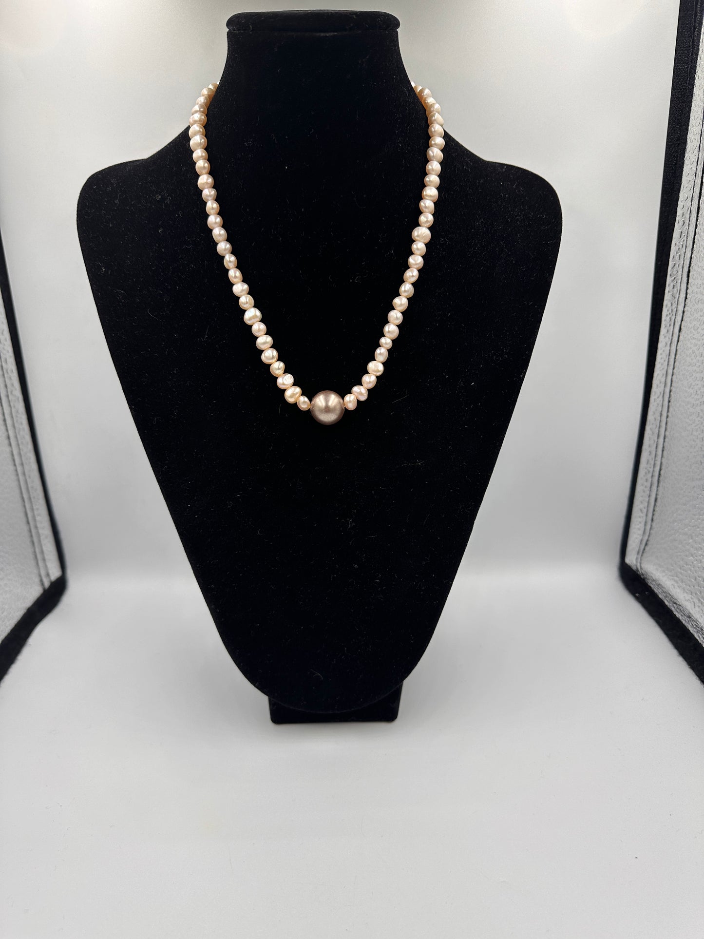 Elegante Collier Perlenkette