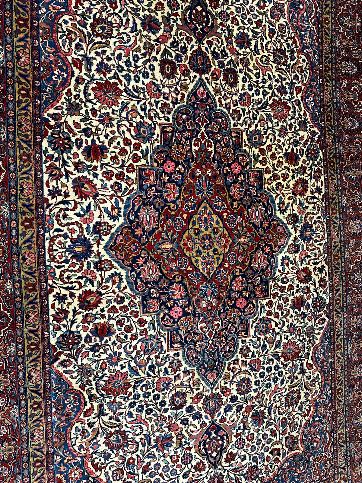 Orientteppich handgeknüpft Keschan 315x210 cm
