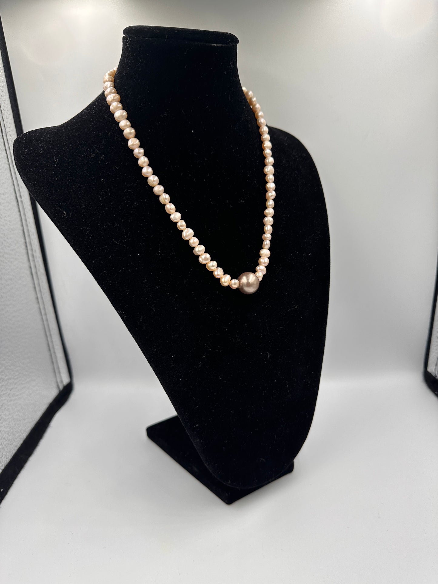 Elegante Collier Perlenkette