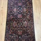 Orientteppich handgeknüpft Bidjar Korkwolle 140x70 cm