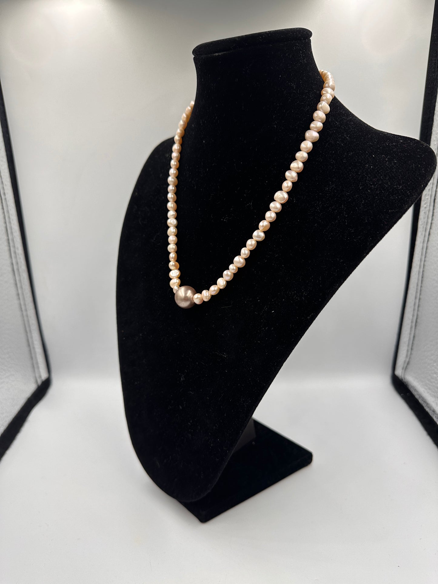 Elegante Collier Perlenkette