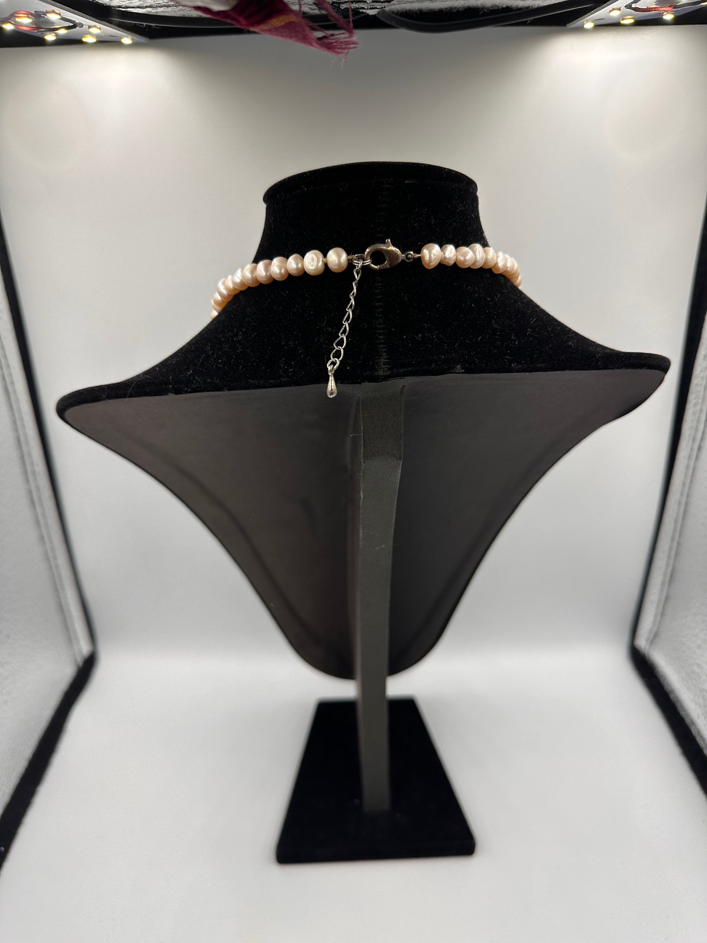 Elegante Collier Perlenkette