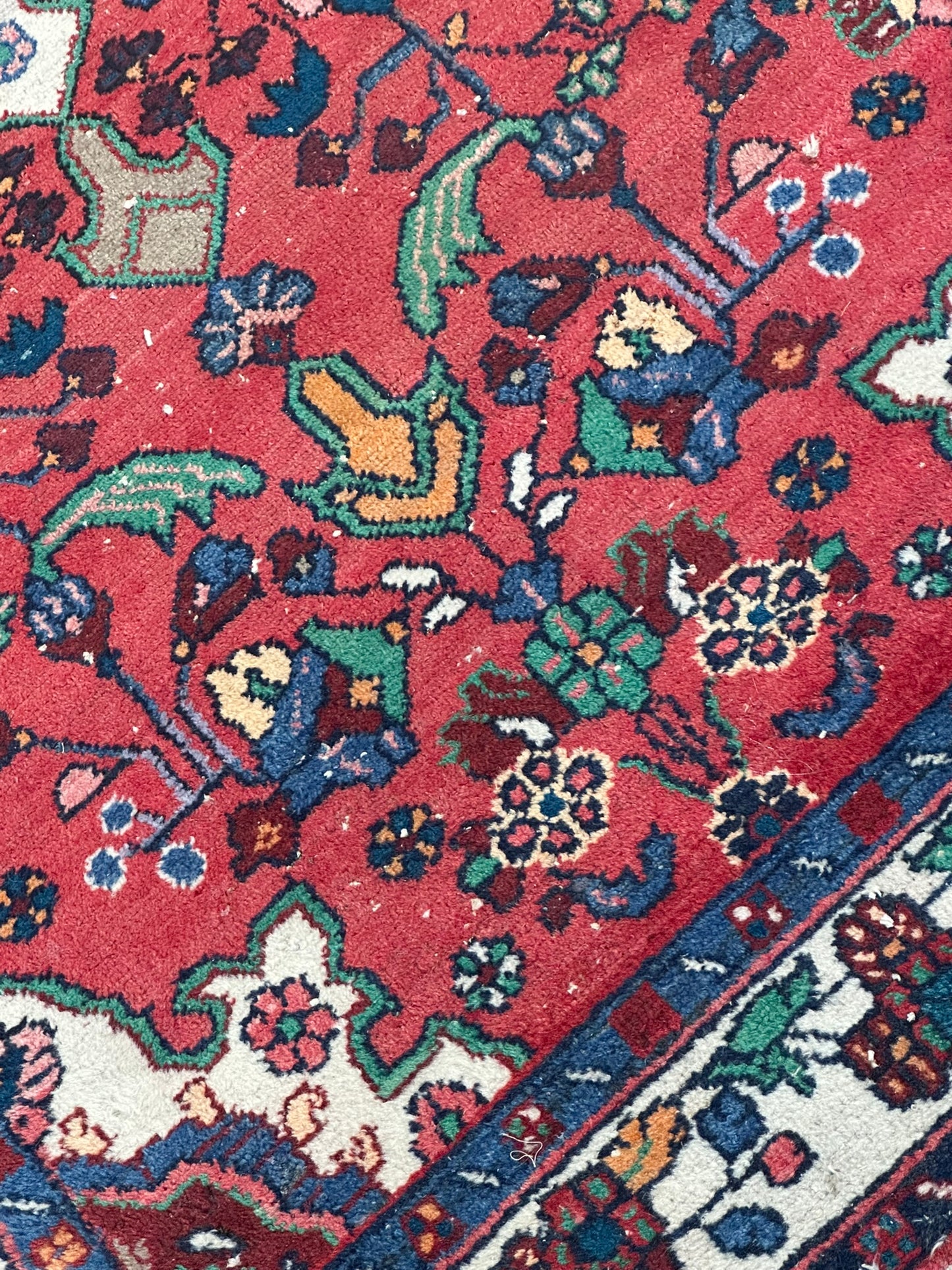 Orientteppich handgeknüpft Saruk 187x104 cm