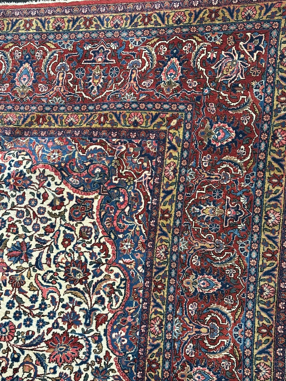 Orientteppich handgeknüpft Keschan 315x210 cm