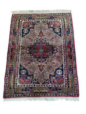 Orientteppich handgeknüpft Ekbatan 142x106 cm