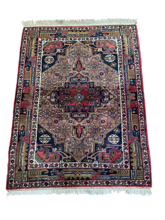 Orientteppich handgeknüpft Ekbatan 142x106 cm