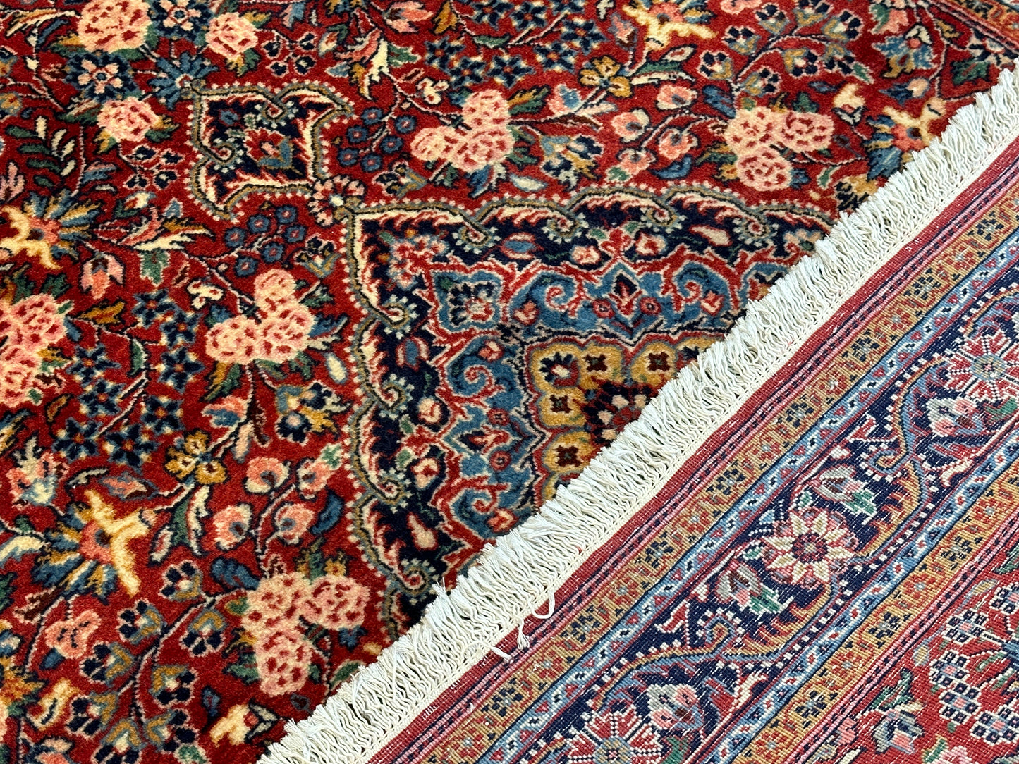 Handgeknüpfter Perser Orientteppich "Malayer Sarouck" 153x105 cm