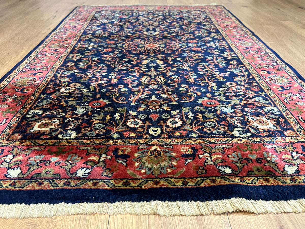 Orientteppich handgeknüpft Sarough USA Wolle 154x97 cm