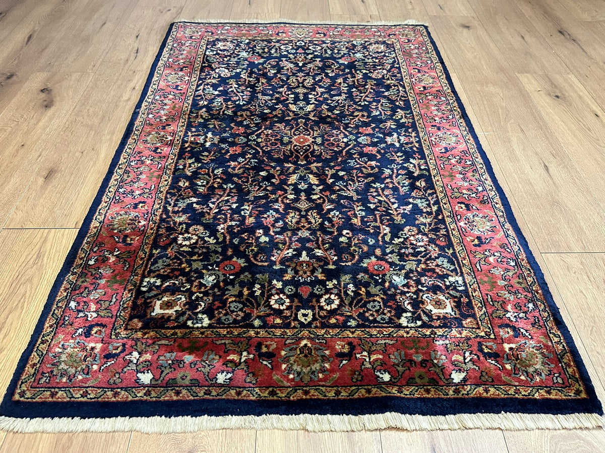 Orientteppich handgeknüpft Sarough USA Wolle 154x97 cm