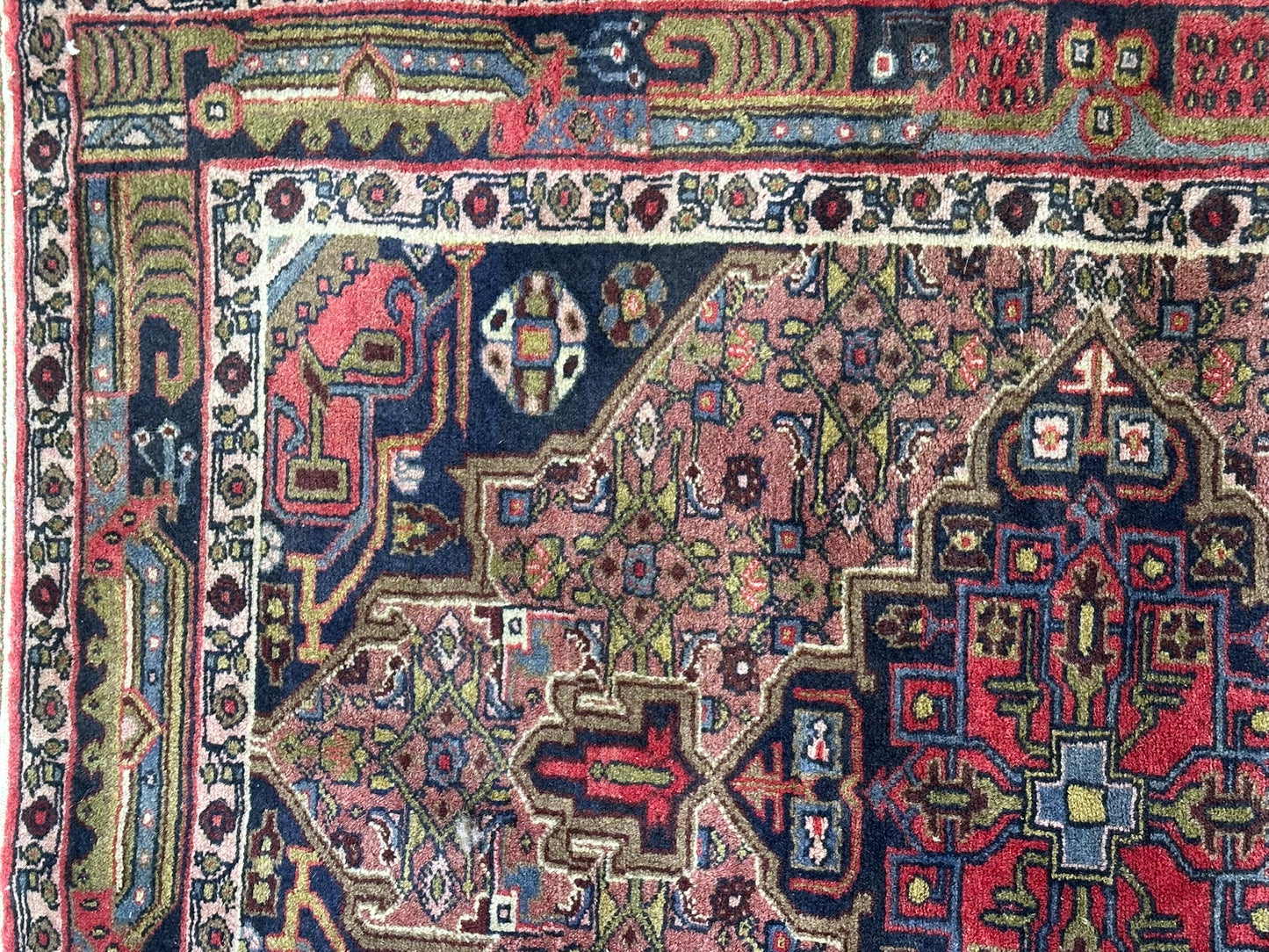 Orientteppich handgeknüpft Ekbatan 142x106 cm