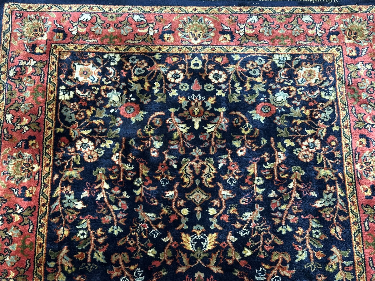 Orientteppich handgeknüpft Sarough USA Wolle 154x97 cm