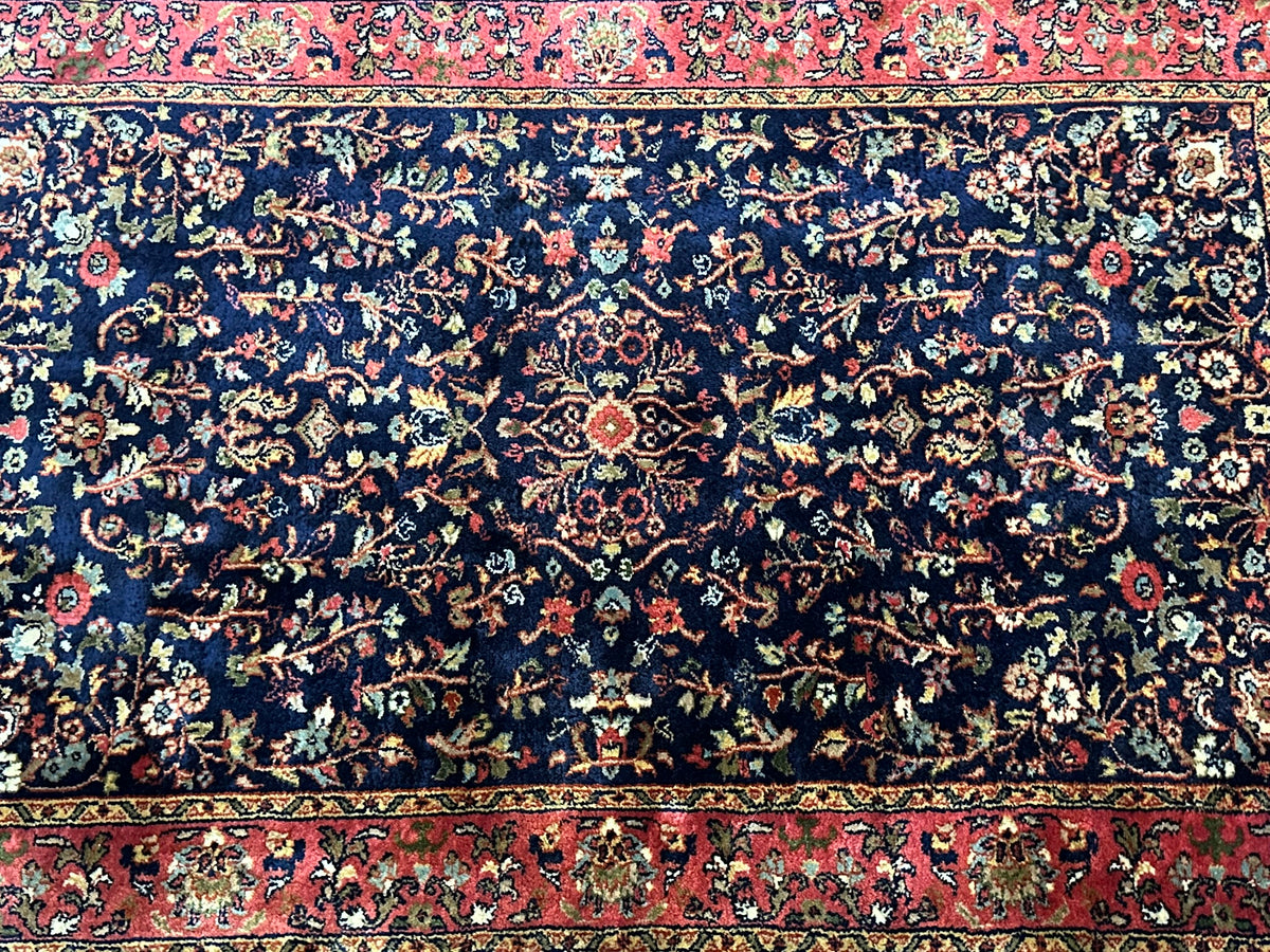 Orientteppich handgeknüpft Sarough USA Wolle 154x97 cm