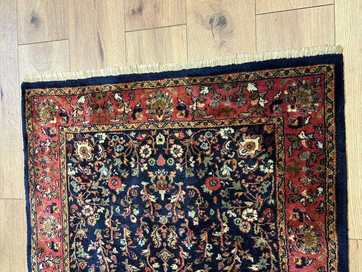 Orientteppich handgeknüpft Sarough USA Wolle 154x97 cm