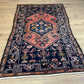 Antik Orientteppich handgeknüpft Malayer Naturfarben 200x112 cm