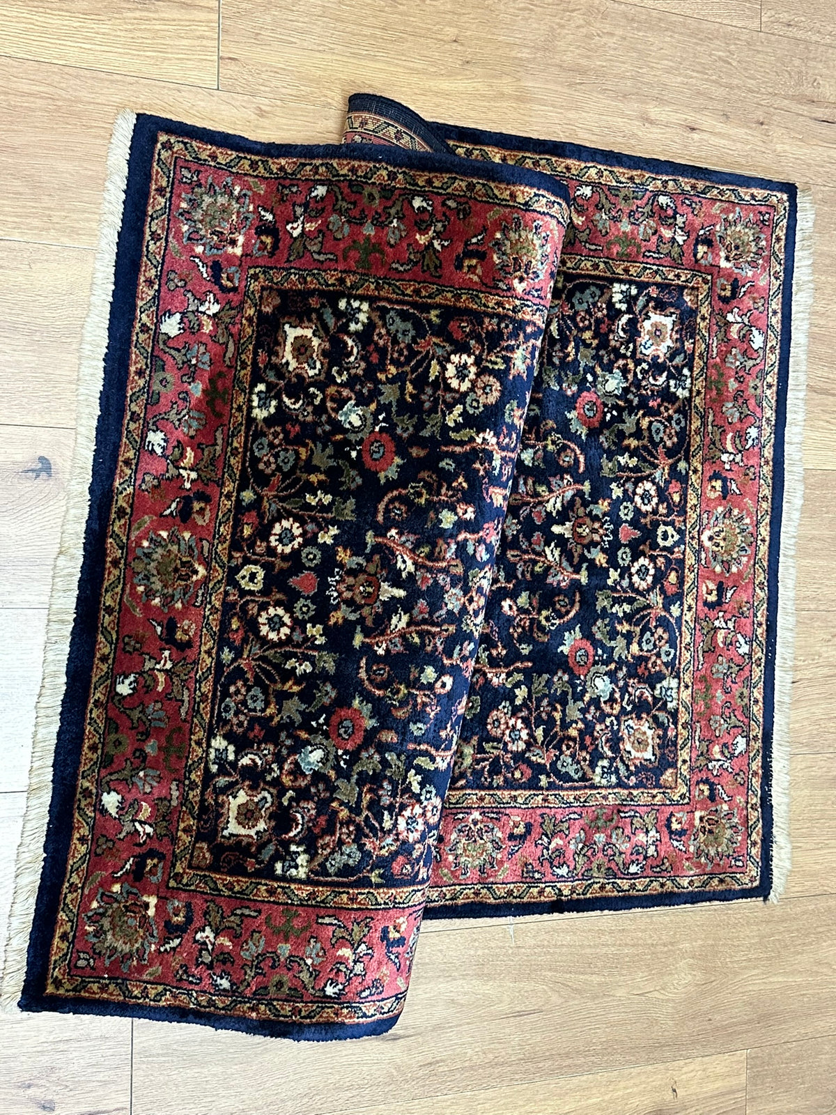 Orientteppich handgeknüpft Sarough USA Wolle 154x97 cm