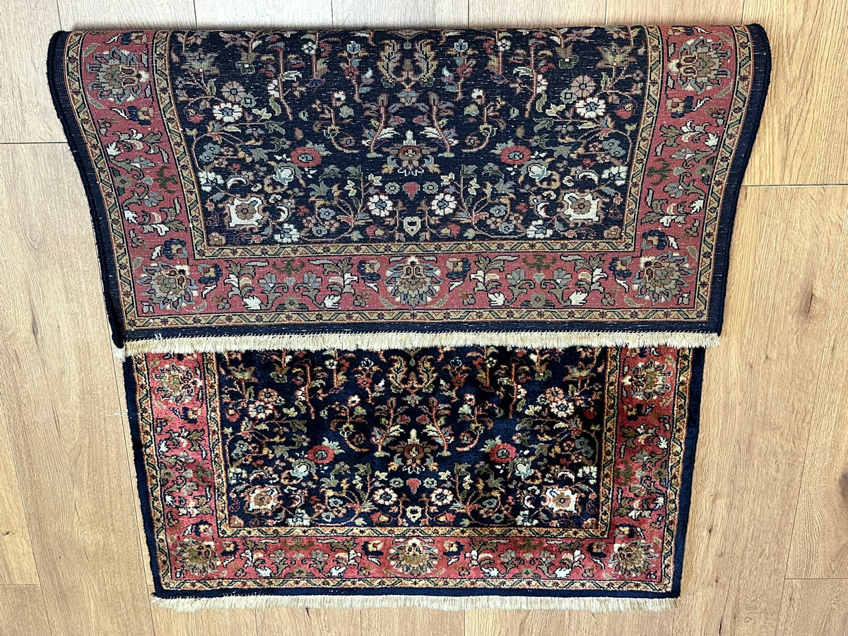 Orientteppich handgeknüpft Sarough USA Wolle 154x97 cm