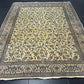 Orientteppich handgeknüpft Nain mit Seide 290x216 cm