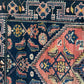 Antik Orientteppich handgeknüpft Malayer Naturfarben 200x112 cm