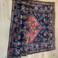 Antik Orientteppich handgeknüpft Malayer Naturfarben 200x112 cm
