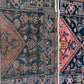 Antik Orientteppich handgeknüpft Malayer Naturfarben 200x112 cm