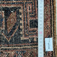 Antik Orientteppich handgeknüpft Malayer Naturfarben 200x112 cm