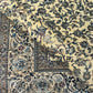 Orientteppich handgeknüpft Nain mit Seide 290x216 cm