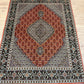 Handgeknüpfter Perser Orientteppich - Täbriz Mahal mit Seide - 200x150 cm