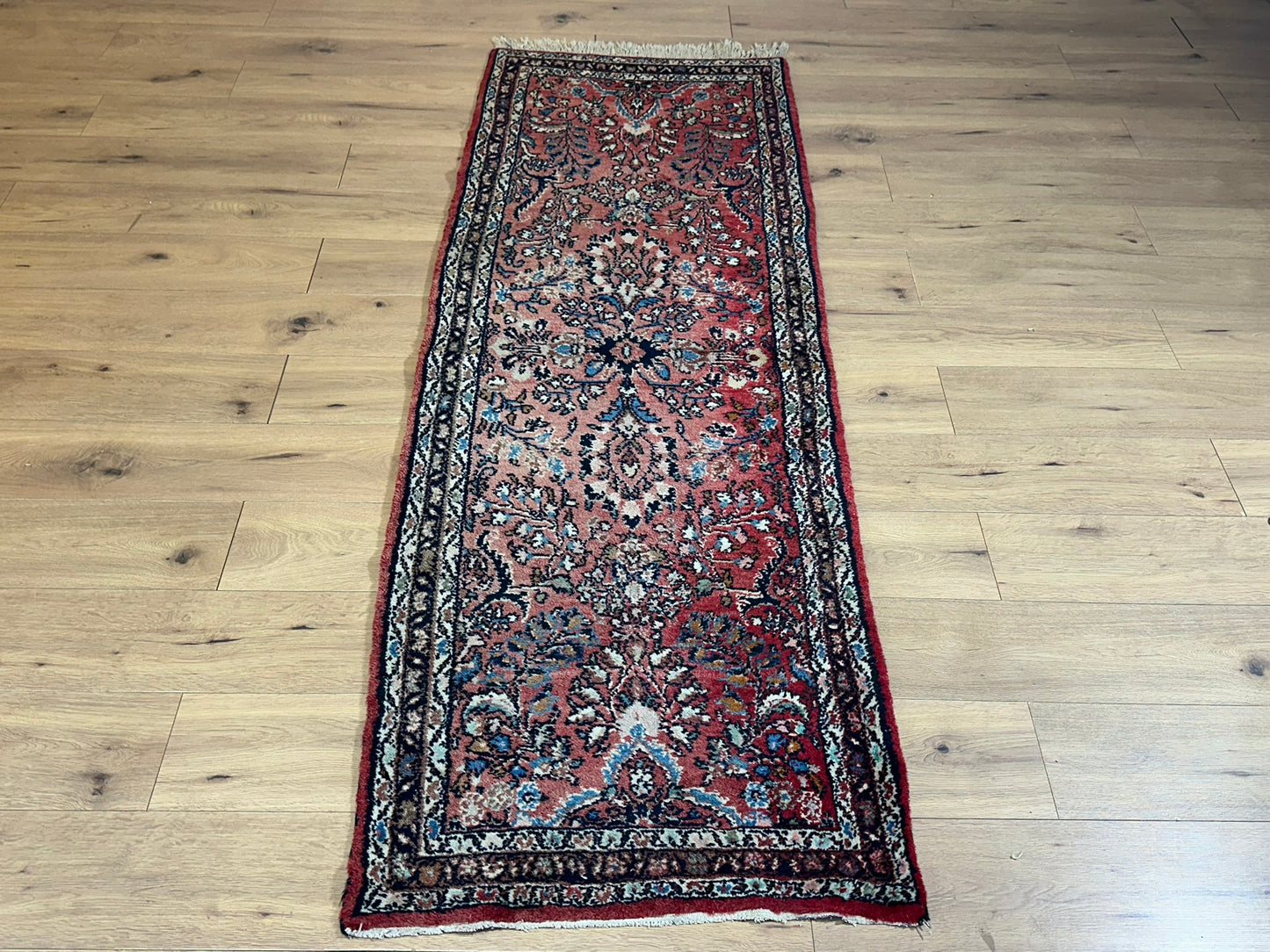 Orientteppich handgeknüpft Sarough 224x83 cm