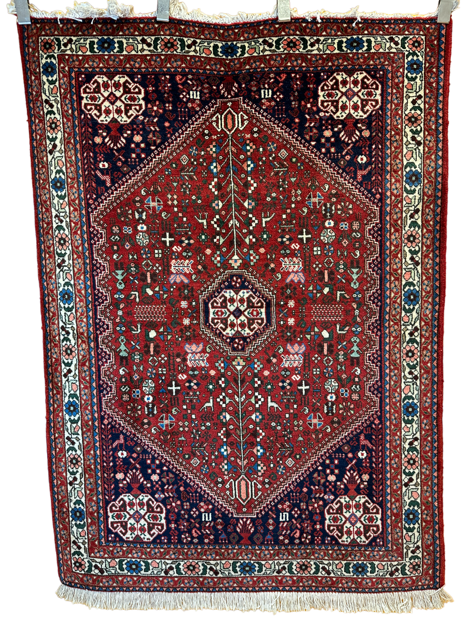 Handgeknüpfter Perser Orientteppich "Sarough Hamadan" 150x110 cm