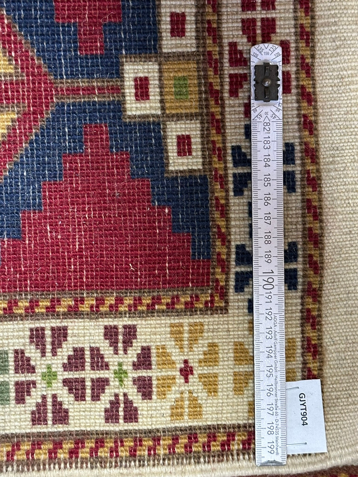 Orientteppich handgeknüpft Türkei Kazak Kars Wolle Top 220x140 cm