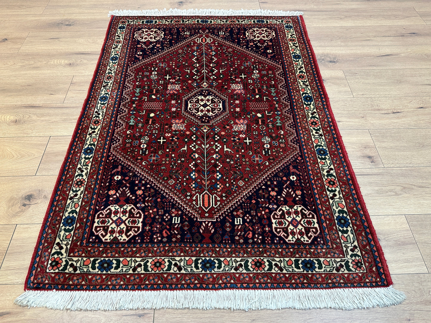 Handgeknüpfter Perser Orientteppich "Sarough Hamadan" 150x110 cm