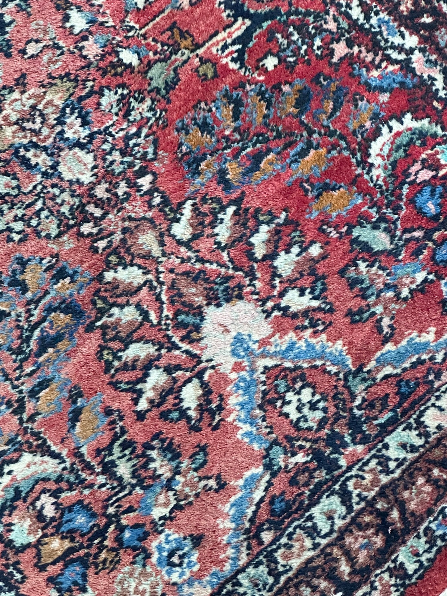 Orientteppich handgeknüpft Sarough 224x83 cm