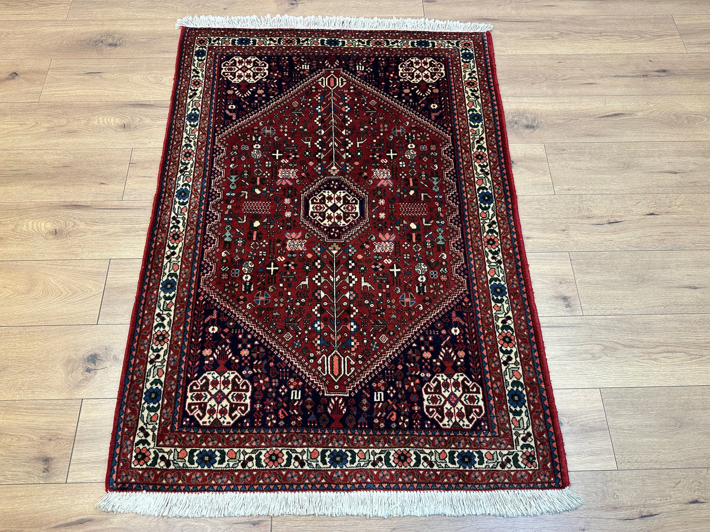 Handgeknüpfter Perser Orientteppich "Sarough Hamadan" 150x110 cm