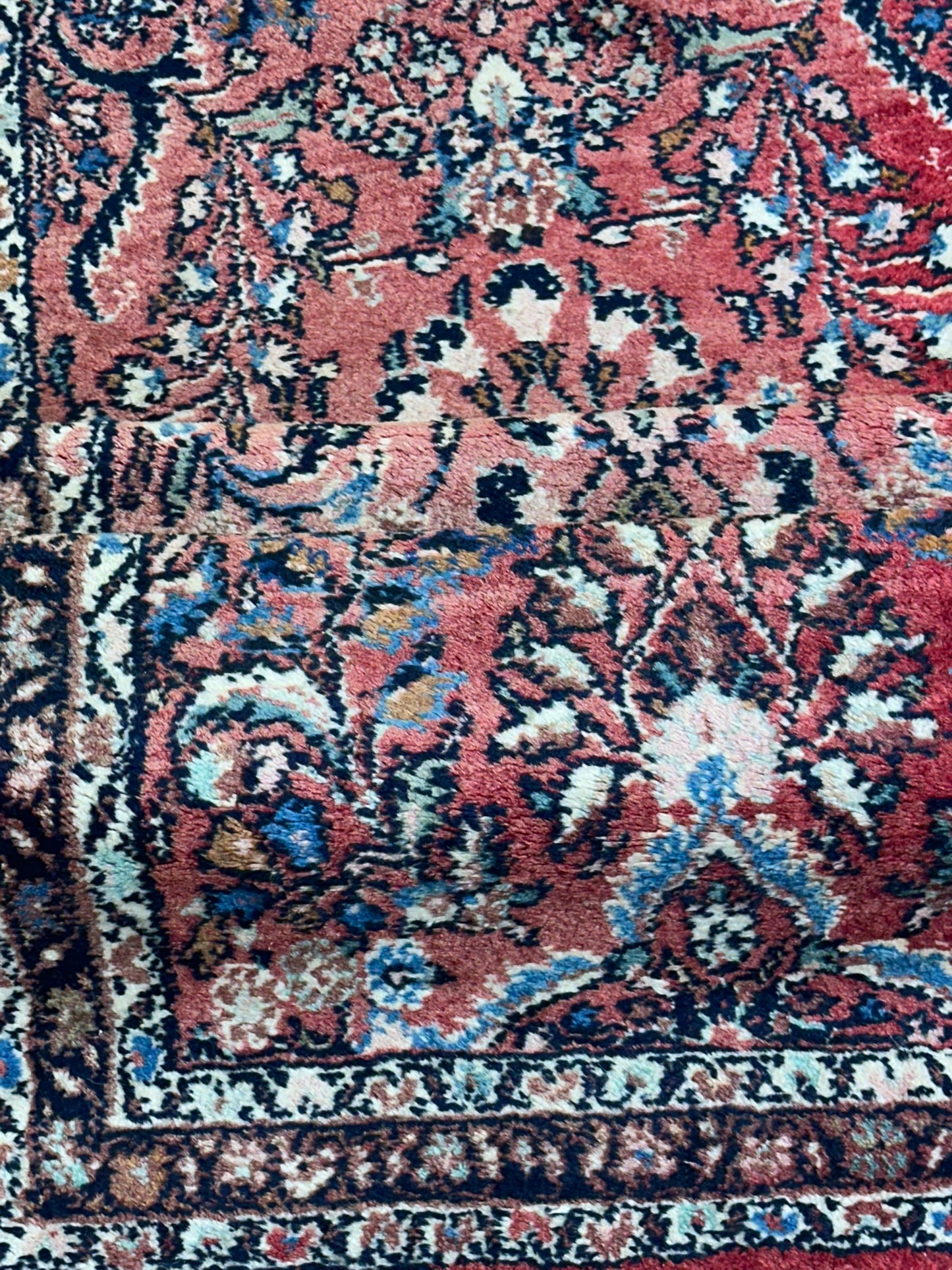 Orientteppich handgeknüpft Sarough 224x83 cm
